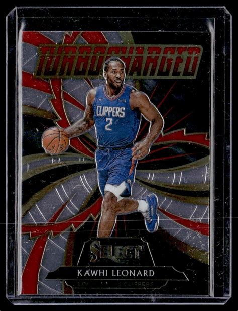 2020 21 Panini Select Kawhi Leonard Turbocharged 6 Los Angeles