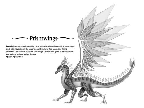 Fantribe Prismwings By Theargentmercy On Deviantart Wings Of Fire