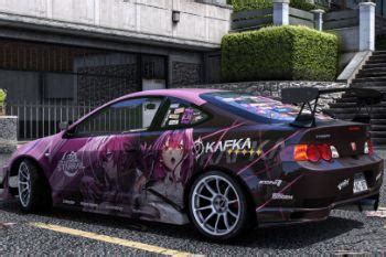 Itasha Honda Integra Type R Dc Honkai Star Rail Kafka Paintjob