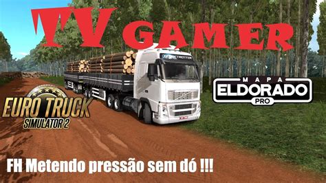 ETS2 Volvão metendo pressão de acordo no rodotrem pesando 90