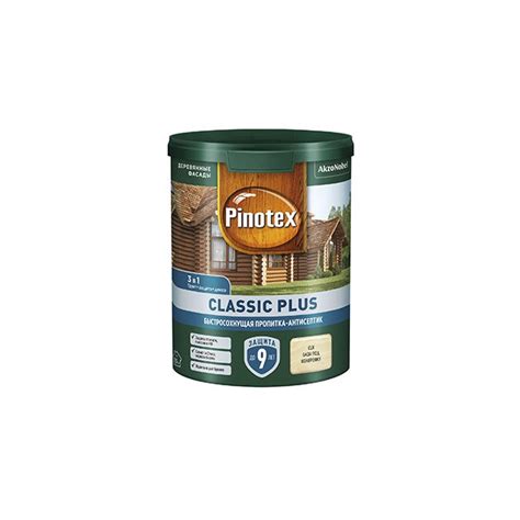 Пропитка-антисептик PINOTEX Classic Plus CLR 0,9 л. купить в интернет ...