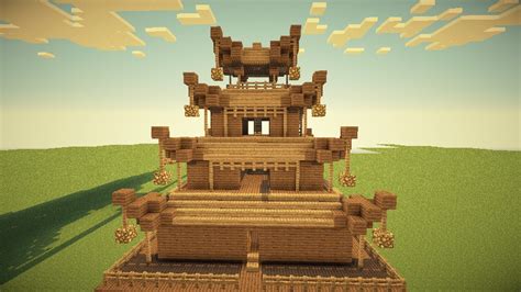 Chinese-style house Minecraft Map