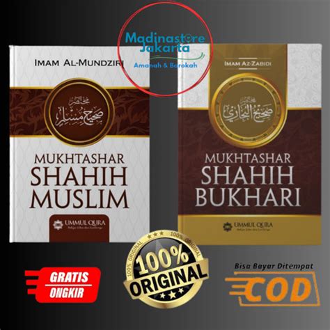 Promo Buku Paket Mukhtasar Shahih Bukhari Muslim Umul Qura HC