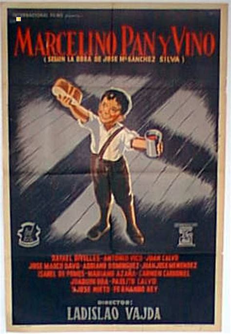 MARCELLINO PANE E VINO MOVIE POSTER MARCELINO PAN Y VINO MOVIE POSTER