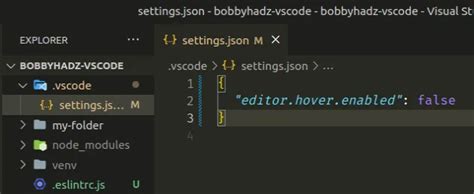 How To Disable Enable Hover Hints Tooltips In Vs Code Bobbyhadz