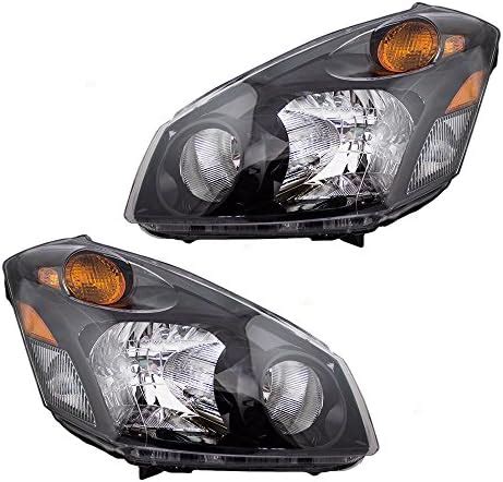 Amazon Brock Replacement Pair Set Halogen Combination Headlights