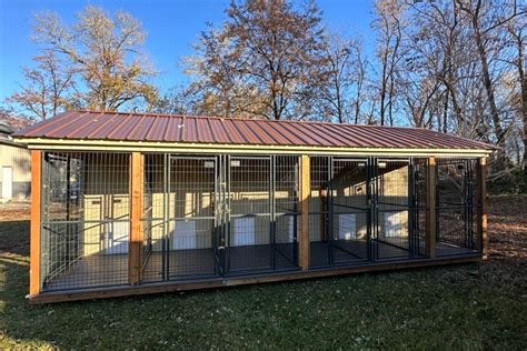 Prefab Dog Kennel for Ten Dogs | My Barnyard