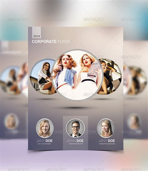 Creative Modern Agency Flyer Print Templates Graphicriver