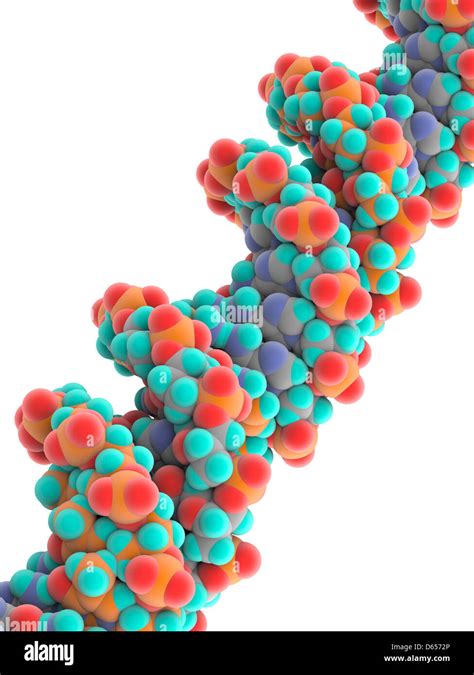 Atom model cutout dna hi-res stock photography and images - Alamy