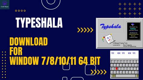 How To Install Typeshala In 64 Bit Window For Free Download