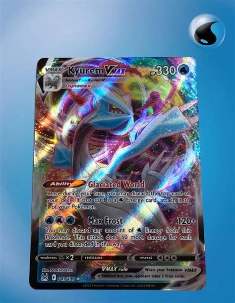 Kyurem Vmax Lost Origin 049 196 TCG Coleccionistas