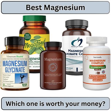 Top 5 Magnesium Supplements Of 2024 – bestfivepicks