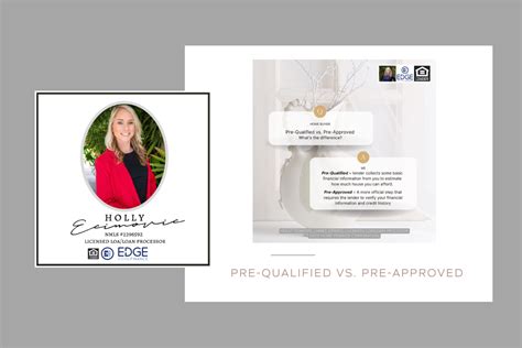 Pre Qualified vs. Pre Approved — Holly Ecimovic Mortgage