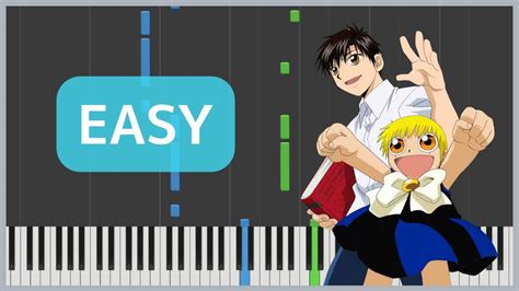 Kasabuta Scab Konjiki No Gash Bell Hidenori Chiwata Piano Sheet