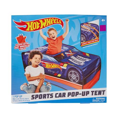 Hot Wheels Sports Car Pop Up Tent