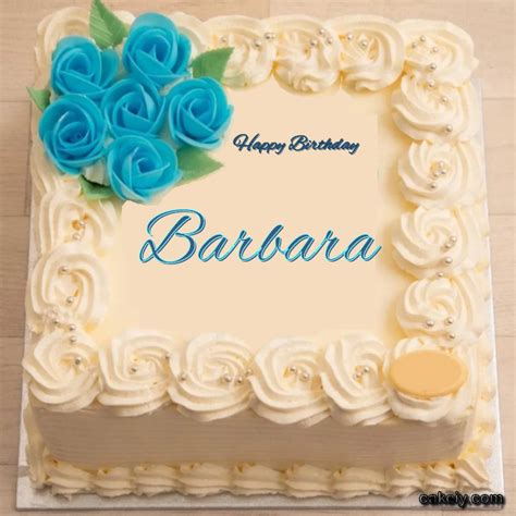 🎂 Happy Birthday Barbara Cakes 🍰 Instant Free Download