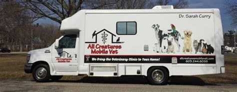 Mobile Vet Nh All Creatures Mobile Veterinary