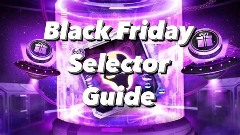 Potential Transcendence Selector Full Guide Black Friday Marvel