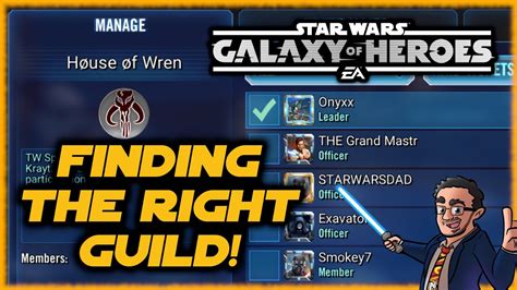 What Do Guilds Want And How Do You Find The Right One In Star Wars