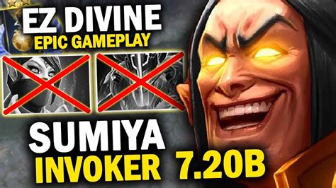 SUMIYA INVOKER DESTROYED DIVINE BRACKET LIKE A BOSS EPIC COMBO SKILLS