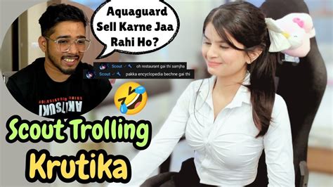 Scout Trolling Krutika Scout Krutikaplays Youtube