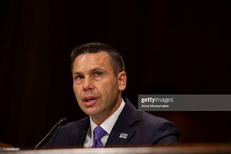 Acting Homeland Security Secretary Kevin Mcaleenan Speaks During A