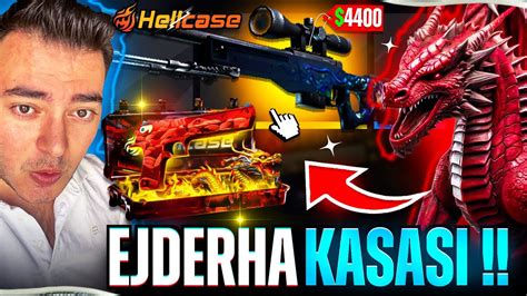 EJDERHA KASASI AÇTIM VEEEE 3000 AWP MEDUSAAAAA Hellcase Promo