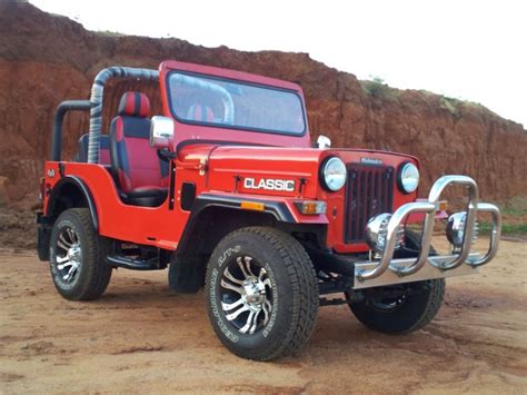 Mahindra Jeep Classic - 1000x750 - Download HD Wallpaper - WallpaperTip