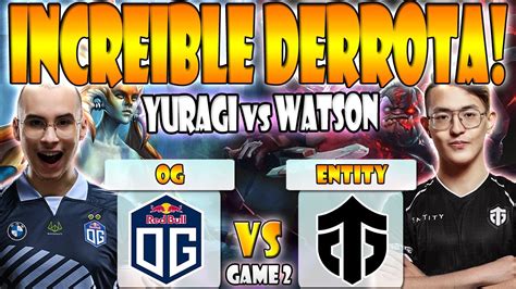 OG VS ENTITY BO3 GAME 2 BZM YURAGI VS STORMSTORMER DPC WEU 2023