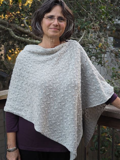 Ravelry Shadow Poncho Pattern By Kathy Yurman