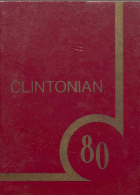 1980 Yearbook From Clinton Central High School From Clinton New York