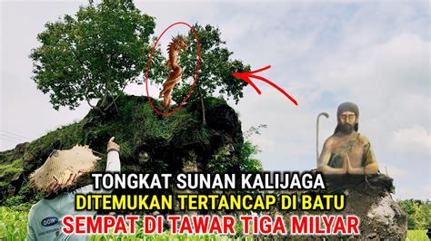 Viral Setelah Gempa Bumi Di Tuban Tongkat Sunan Kalijaga Ditemukan