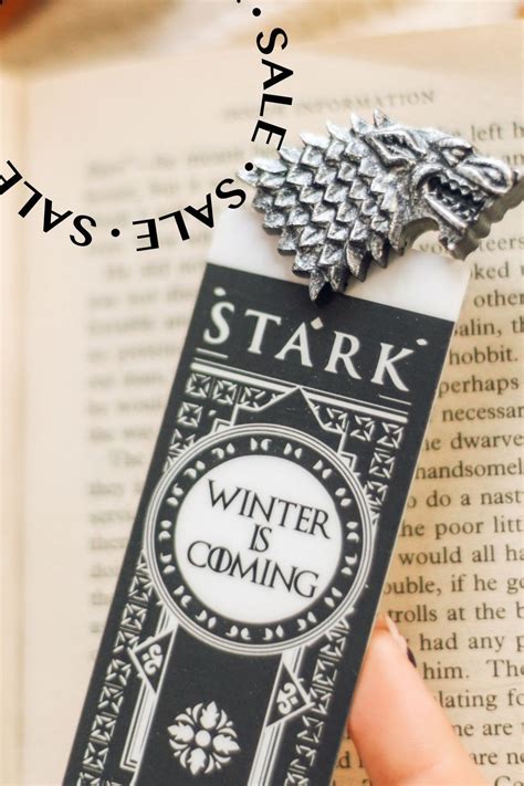 Game Of Thrones Bookmark Bookmarks Handmade Book Lovers Ts Weird