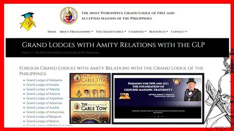 Grand Lodge Of The Philippines Regularity And Recognition The Regular