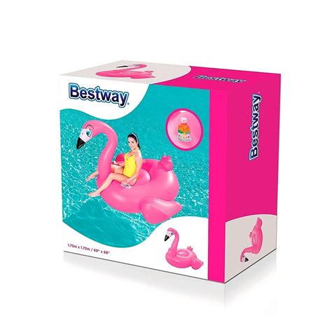 Inflable Flamenco Grande Bestway Pileta Piscina 1 75x1 73mts Abete