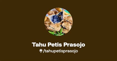 Tahu Petis Prasojo Linktree