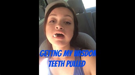 Wisdom Lostgetting My Wisdom Teeth Pulled Jay T Youtube