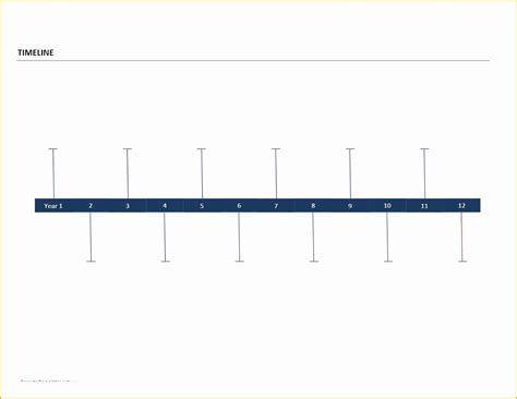 Printable Blank Timeline Pdf