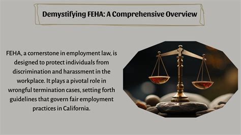 Ppt Understanding Feha In California Wrongful Termination Cases