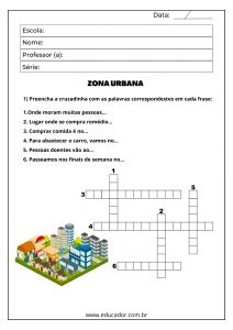 20 Atividades de Geografia para 3º ano - Educador