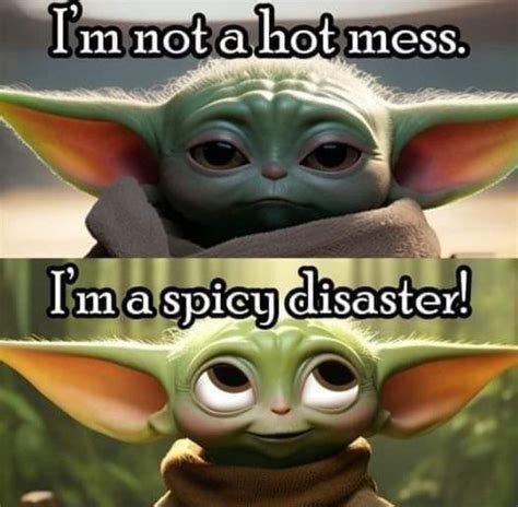 Pin By Arlene On Sweet Baby Yoda In Yoda Funny Funny Posters