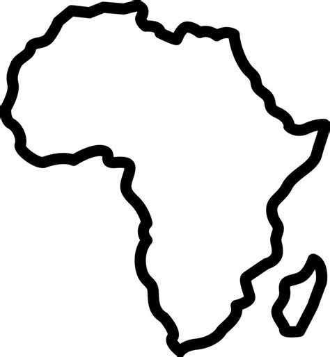 line icon for africa 17542412 Vector Art at Vecteezy