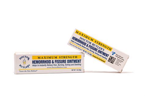 Hemorrhoid Cream - Pain Relief & Treatment | Doctor Butler's