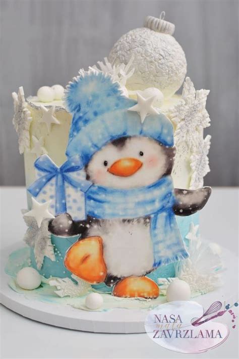 Pin by OLGA NELGA on НОВИЙ РІК NEW YEAR Christmas themed cake