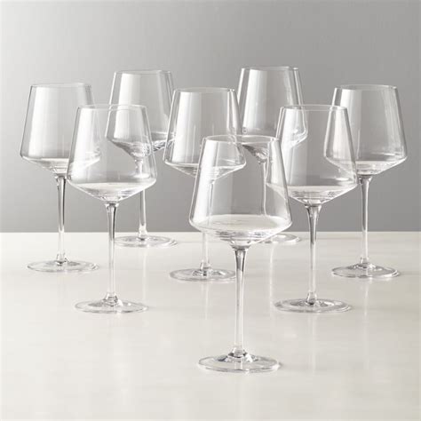 Muse White Wine Glasses Set Of 8 Reviews Cb2