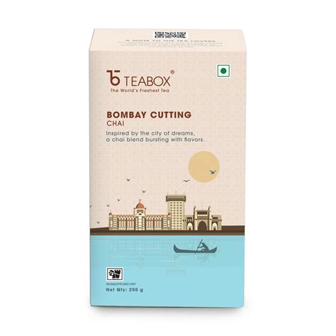 Buy 2023 Bombay Cutting Masala Chai Tea Online 100 Chai Teabox