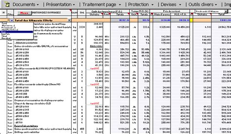 Logiciel De Devis Synthèse Estimation Statistique Marges Prix Cout