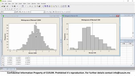 Basic Statistics Minitab Masters Module 1 Youtube