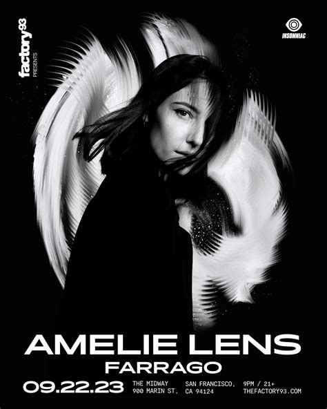 Factory 93 Presents Amelie Lens Tickets At The Midway In San Francisco