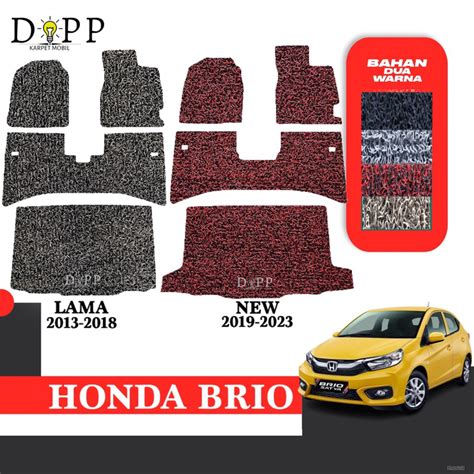 Jual Karpet Mobil Brio Karpet Mobil Mie Bihun Honda Brio 2013 2023